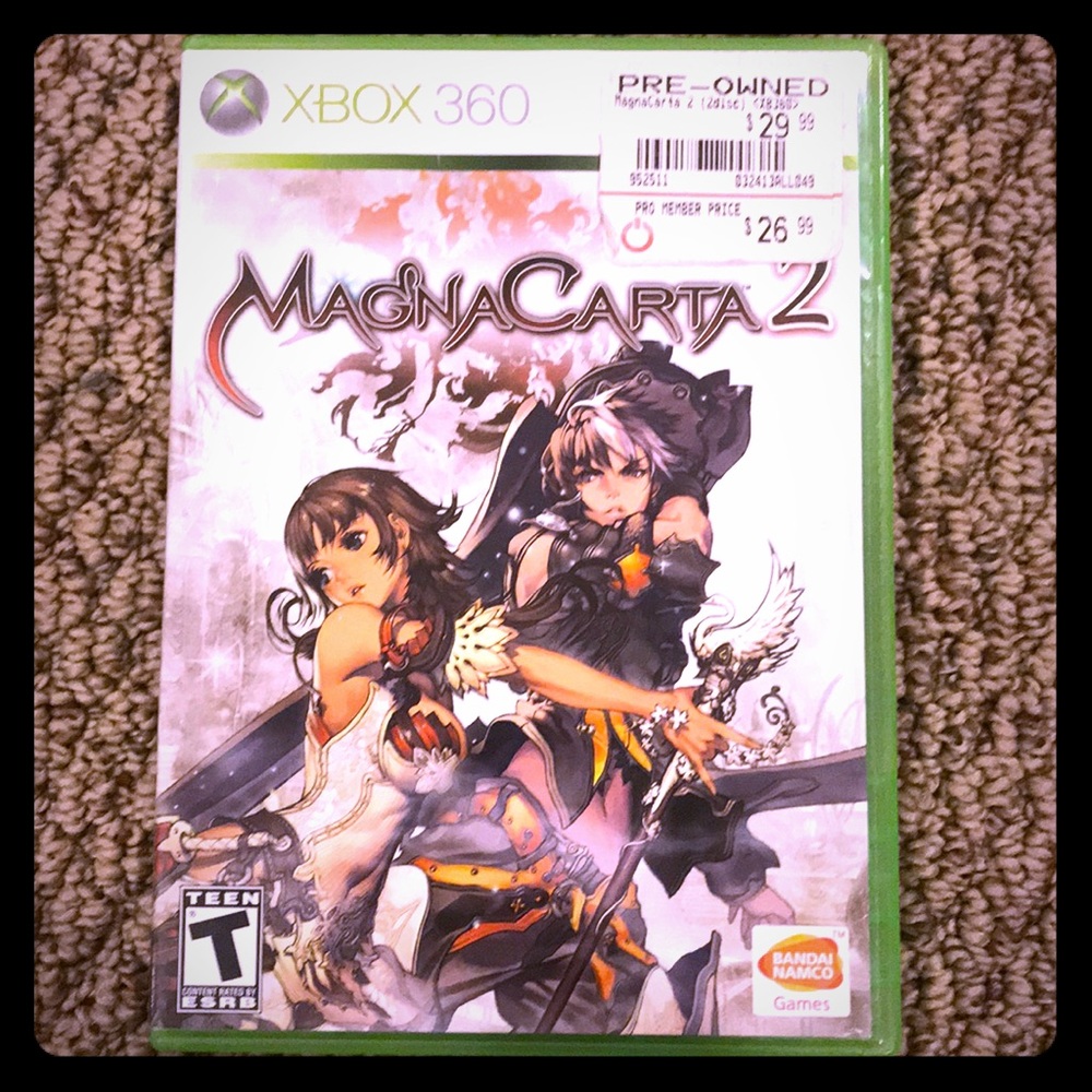 Magna Carta Xbox 360 Game